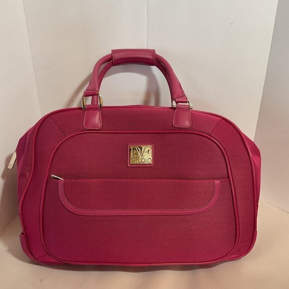 Diane Von Furstenberg Handbags - Diane Von‎ Furstenberg Studio Pink Rolling Carryon  Duffel Bag